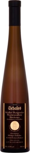 [kuva: Schales Weisser Burgunder Beerenauslese 1994(&copy; Alko)]