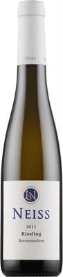 [kuva: Neiss Riesling Beerenauslese 2011(&copy; Alko)]