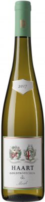 [kuva: Haart Riesling Piesporter Goldtröpfchen GG Trocken 2017(&copy; Alko)]