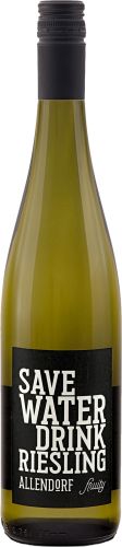 [kuva: Save Water Drink Riesling Feinherb 2024(&copy; Alko)]