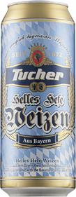 [kuva: Tucher Helles Hefe Weizen  tölkki(&copy; Alko)]