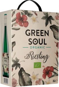 [kuva: Green Soul Organic Riesling hanapakkaus(&copy; Alko)]