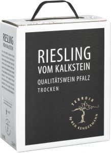 [kuva: Reh Kendermann Vom Kalkstein Riesling 2020 hanapakkaus(&copy; Alko)]