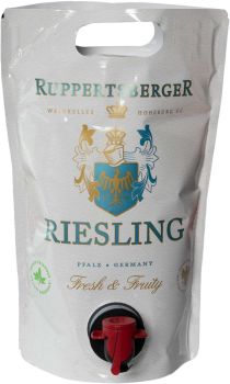 [kuva: Ruppertsberger Trocken Riesling 2024 viinipussi(&copy; Alko)]