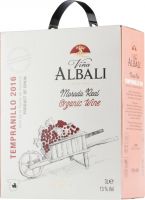 [kuva: Viña Albali Organic Tempranillo 2024 hanapakkaus]