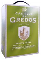 [kuva: Castillo de Gredos Fresh & Fruity white wine hanapakkaus]