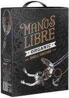 [kuva: Manos Libre Organic Single Vineyard 2017 hanapakkaus]