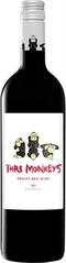 [kuva: Thr3 Monkeys Fresh & Fruity Red Wine 2014]