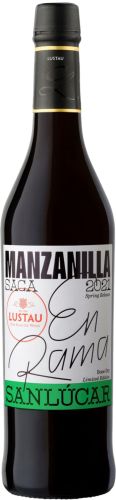 [kuva: Lustau Manzanilla Sanlúcar de Barrameda En Rama 2021(&copy; Alko)]