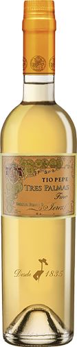 [kuva: Tio Pepe Tres Palmas Fino Sherry(&copy; Alko)]
