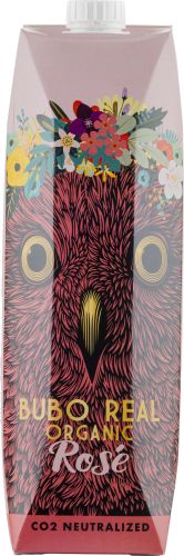 [kuva: Bubo Real Organic Rosé 2023 kartonkitölkki(&copy; Alko)]