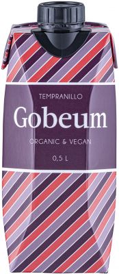 [kuva: Gobeum Organic Tempranillo 2020 kartonkitölkki(&copy; Alko)]