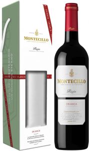 [kuva: Montecillo Crianza 2016 lahjapakkaus(&copy; Alko)]