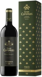 [kuva: Torres Gran Coronas Cabernet Sauvignon Reserva 2013 lahjapakkaus(&copy; Alko)]