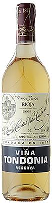 [kuva: Viña Tondonia Reserva Blanco 2003(&copy; Alko)]