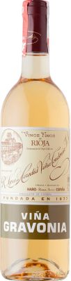 [kuva: Viña Gravonia Crianza Blanco (1plo/asiakas, 1fl/kund, 1btl/customer) 2013(&copy; Alko)]