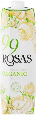[kuva: 99 Rosas Organic White Wine 2024 kartonkitölkki(&copy; Alko)]