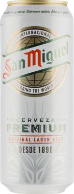 [kuva: San Miguel Premium tölkki(&copy; Alko)]