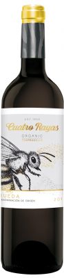 [kuva: Cuatro Rayas Organic Tempranillo 2022(&copy; Alko)]