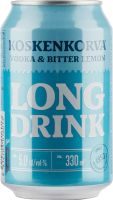[kuva: Koskenkorva Long Drink Vodka Bitter Lemon tölkki]