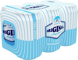 [kuva: Original Long Drink Light Grapefruit 6-pack tölkki]