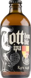 [kuva: Mustan Virran Tott Double IPA]