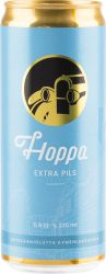 [kuva: Hoppa Extra Pils tölkki]