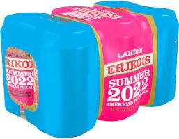 [kuva: Lahden Erikois Summer 2022 6-pack tölkki]