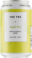 [kuva: Saimaa Yes Yes Apple Dry Non-Alc tölkki]