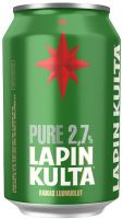 [kuva: Lapin Kulta Pure 2,7% tölkki]