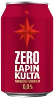 [kuva: Lapin Kulta Zero Alkoholiton Tumma Olut tölkki]