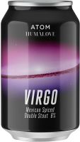 [kuva: Humalove & Atom Virgo Mexican Spiced Double Stout tölkki]