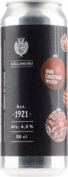 [kuva: Mallaskoski Dark Christmas Weizen tölkki]