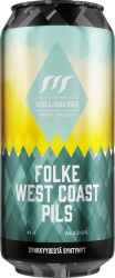 [kuva: Mallaskoski Folke West Coast Pils]
