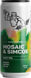 [kuva: Mallassepät Humala Series Mosaic & Simcoe Hazy IPA tölkki]
