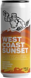 [kuva: Mallassepät Sunset West Coast IPA tölkki]