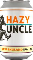 [kuva: Tired Uncle Hazy Uncle New England IPA tölkki]