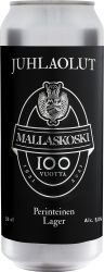 [kuva: Mallaskoski 100 Juhlaolut tölkki]