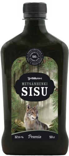 [kuva: Metsänhenki Sisu muovipullo(&copy; Alko)]