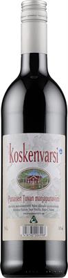 [kuva: Koskenvarsi Marjapunaviini(&copy; Alko)]
