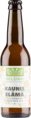 [kuva: Helsinki Brewing Kaunis Elämä Gluteeniton IPA(&copy; Alko)]