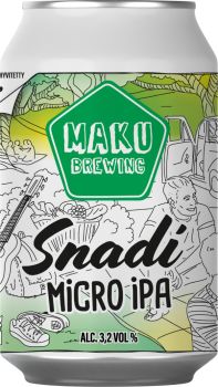 [kuva: Maku Snadi Micro IPA tölkki(&copy; Alko)]