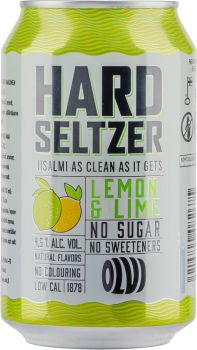 [kuva: Olvi Hard Seltzer Lemon&Lime tölkki(&copy; Alko)]