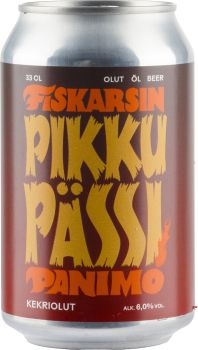 [kuva: Fiskarsin Pikkupässi Kekriolut tölkki(&copy; Alko)]