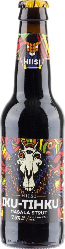 [kuva: Hiisi Iku-Tihku Masala Stout(&copy; Alko)]