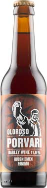 [kuva: Ruosniemen Porvari Oloroso Barley Wine(&copy; Alko)]
