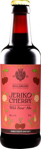 [kuva: Mallaskoski Jeriko Cherry Sour Wild Ale(&copy; Alko)]