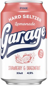 [kuva: Garage Hard Seltzer Pink Lemonade tölkki(&copy; Alko)]