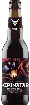 [kuva: Hiisi Kipinätär Imperial Stout(&copy; Alko)]