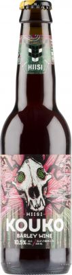 [kuva: Hiisi Kouko Barley Wine(&copy; Alko)]
